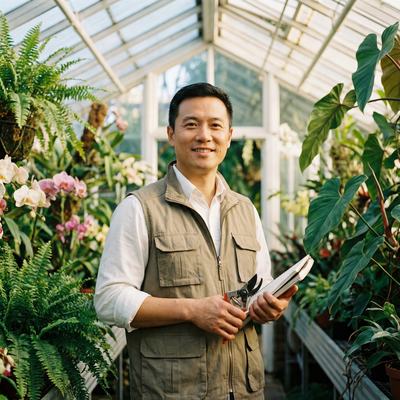 色虎植物学顾问陈建林